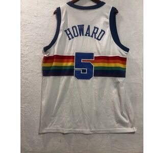 Vintage NBA Juwan Howard Jersey #5 Denver Nuggets Retro Nike XXL Basketball